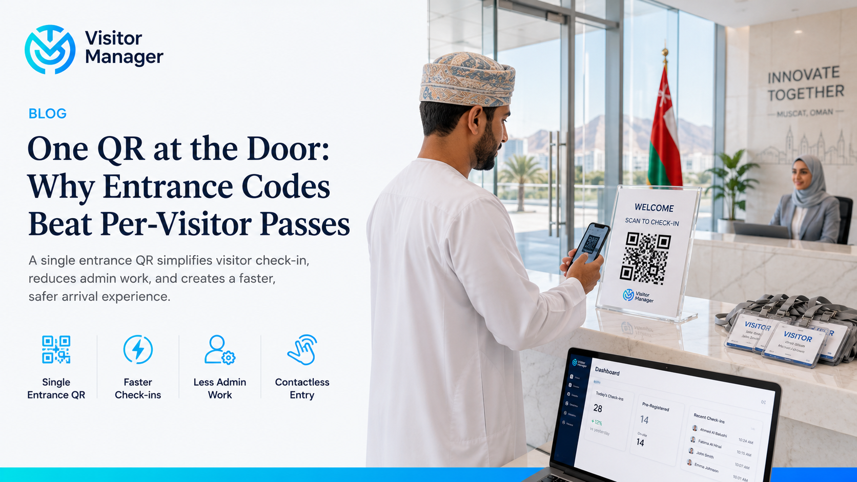 One QR at the door blog cover